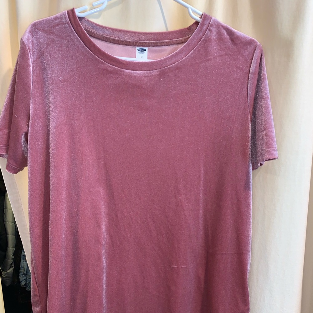 Suede Pink Top
